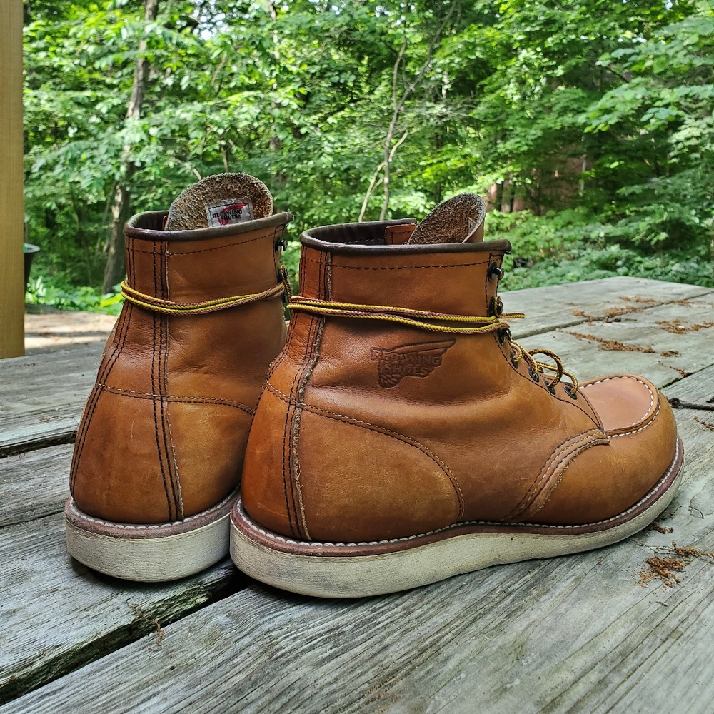 RED WING 13 CLASSIC MOC TOE 6"LEATHER BOOT